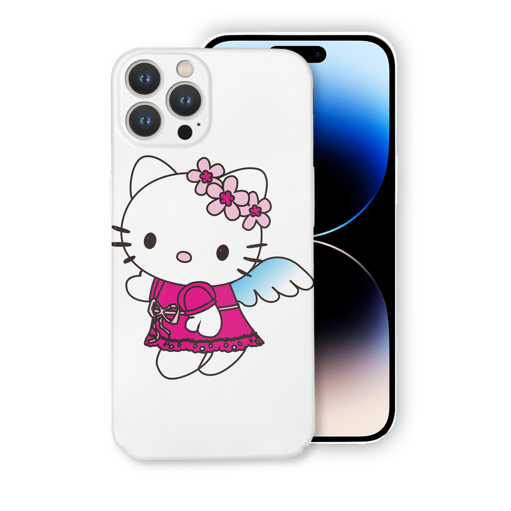 （画像用） Hello Kitty ハローキティ 【iPhone 14シリーズ対応】ハードケース